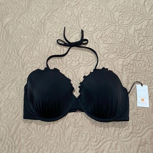 Shade & Shore Other - Black Bikini Top